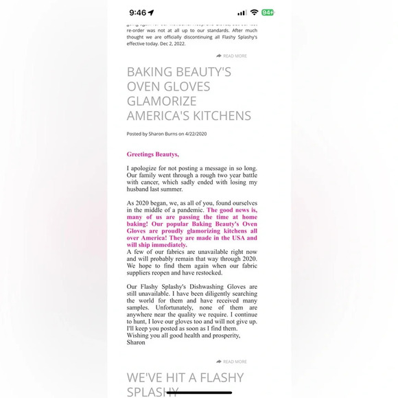 BAKING BEAUTY'S OVEN GLOVE black animal print NWT BY HOLLYWOOD KITCHEN - Picture 4 of 10